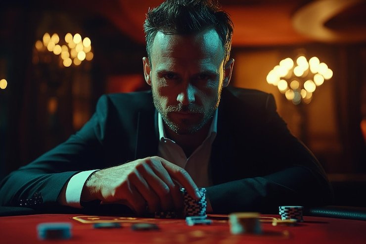 Hood vs Wolf slot game reels on bantaitogell showing character symbols and payline highlights